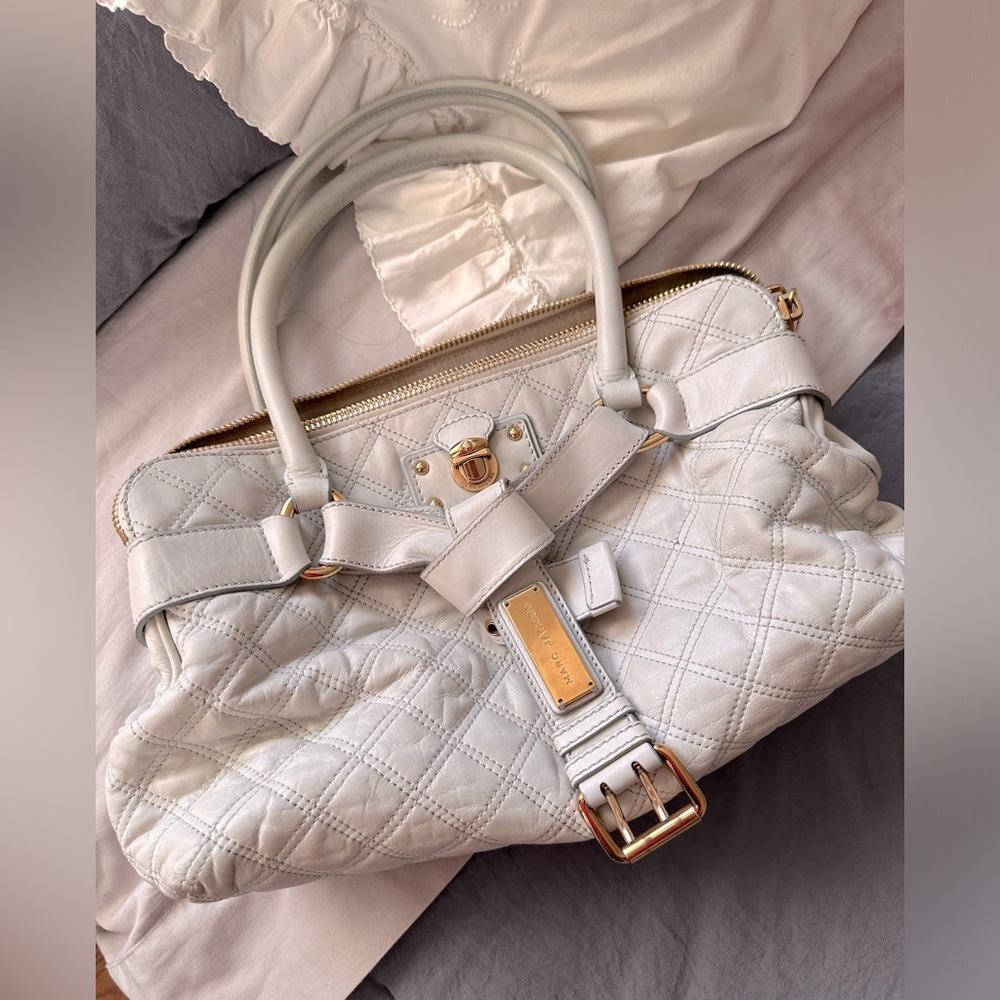 STUNNING and rare buckled Marc Jacob’s handbag purchased at Bal Harbour in Miami